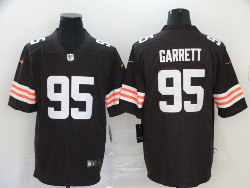 Men Cleveland Browns #95 Garrett brown Nike Vapor Untouchable Stitched Limited NFL Jerseys